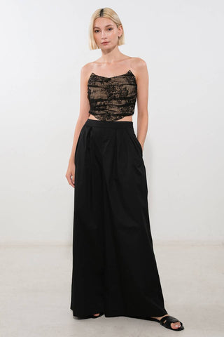 BE THE EXCEPTION LACE CROP TOP - By Baano