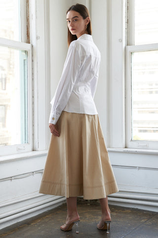 WANDERLUST ASH WOVEN TOP - By Baano