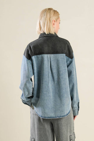 MY LOVE FOR YOU DENIM SHIRT - By Baano