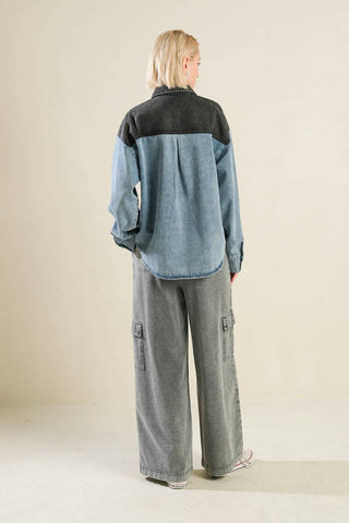 MY LOVE FOR YOU DENIM SHIRT - By Baano