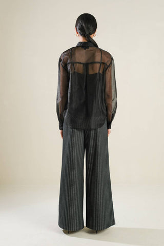 LOVE OVER FEAR ORGANZA TOP - By Baano