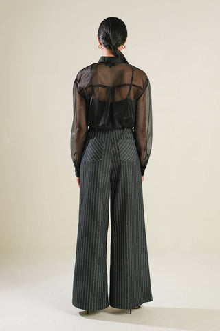 LOVE OVER FEAR ORGANZA TOP - By Baano