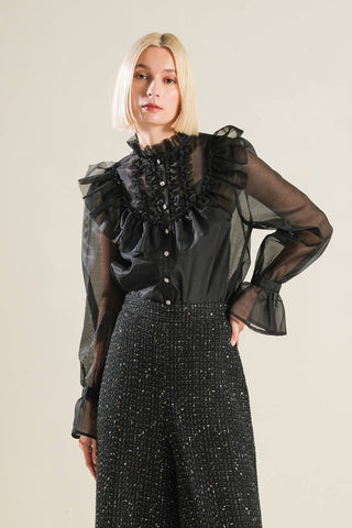 TO MY LOVE WOVEN BLOUSE - By Baano