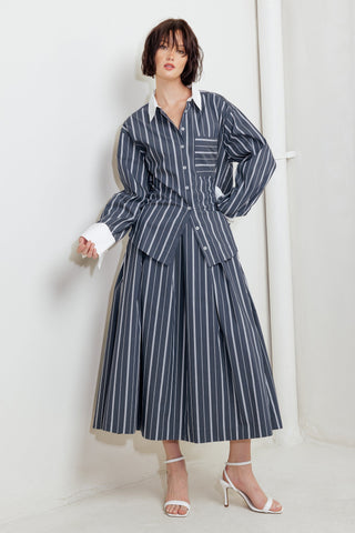 BEHIND THE GRIN WOVEN TOP - By Baano