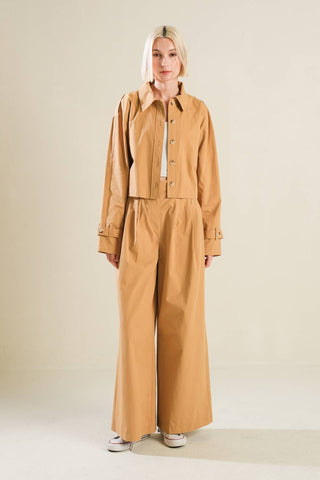 THE BEST OPTION WOVEN TOP - By Baano