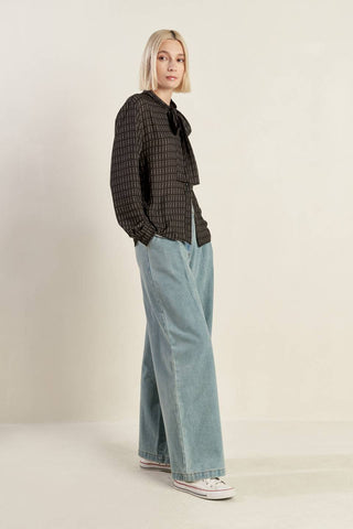 WHEREVER YOU MAY GO WOVEN TOP - By Baano