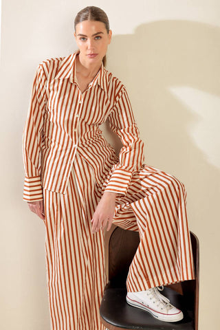 PIECES OF MY HEART WOVEN TOP - By Baano