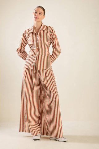 PIECES OF MY HEART WOVEN TOP - By Baano