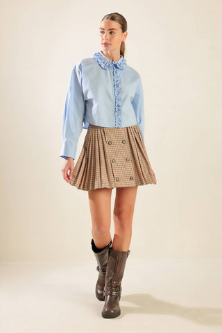 THESE MOMENTS WOVEN TOP - By Baano