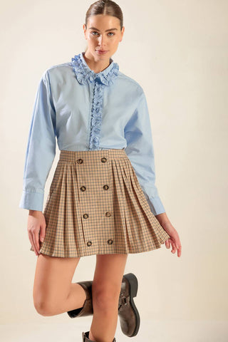 THESE MOMENTS WOVEN TOP - By Baano