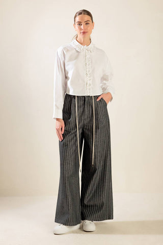 THESE MOMENTS WOVEN TOP - By Baano