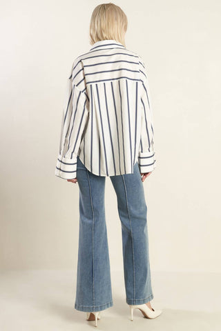 LOST IN PARADISE OVERSIZE WOVEN SHIRT - By Baano
