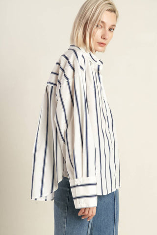LOST IN PARADISE OVERSIZE WOVEN SHIRT - By Baano