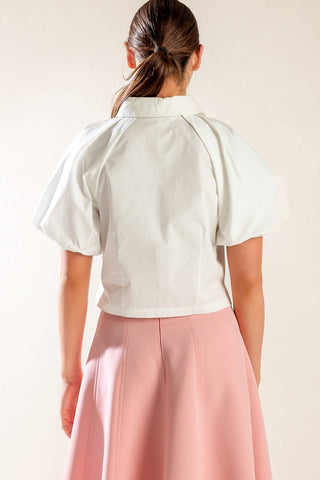 MEET YOU AT THE GARDEN WOVEN TOP - By Baano