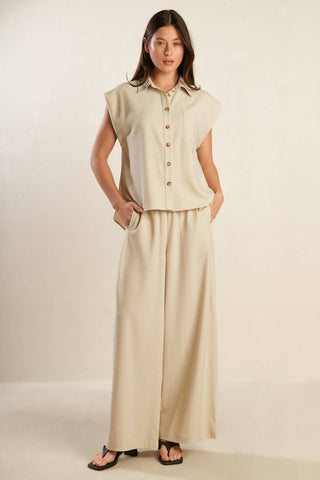 GO WITH GRACE WOVEN SHIRT - By Baano