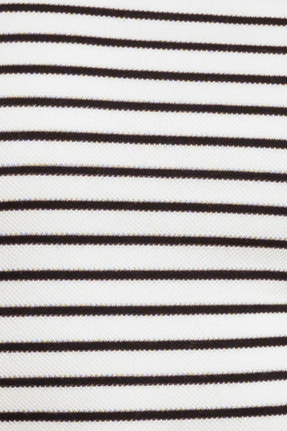 WINDING PATH STRIPED WOVEN TUBE TOP - By Baano