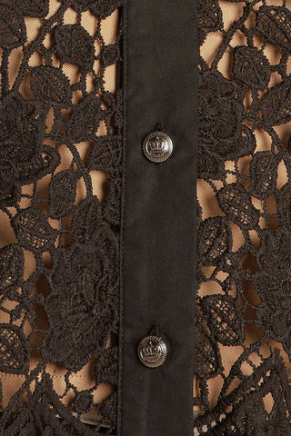 DREAM OF THE FLEET WOVEN LACE TOP - By Baano