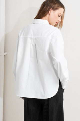 CRYSTAL TOUCH WOVEN SHIRT - By Baano