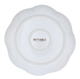 Fabled Flora Scalloped Starter Plate - Set of 4 (+1 Bonus Plate)