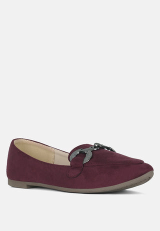 Fembot Horsebit Detail Flexible Loafers