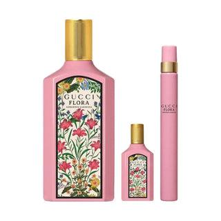 Flora Gorgeous Gardenia By Gucci For Women (3pc Gift Set) - By Baano