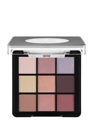 Flormar 9-pack Compact Eyeshadow Palette with Creamy Texture & Matte Finish/Shimmer 9g - 001 Fallen Angel - By Baano