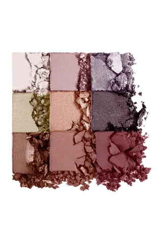 Flormar 9-pack Compact Eyeshadow Palette with Creamy Texture & Matte Finish/Shimmer 9g - 001 Fallen Angel - By Baano