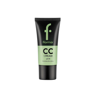 Flormar Anti-Redness Redness Spf20 CC Cream to Prevent Redness & Red Marks 35ml - CC02 Anti-Redness Chivela
