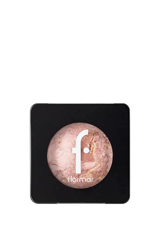 Flormar Baked Blush-On Highly Pigmented & Matte Finish Baked Blush 4g - 045 Touch Of Rose Chivela