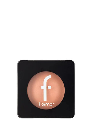 Flormar Baked Blush-On Highly Pigmented & Matte Finish Baked Blush 4g - 048 Pure Peach - By Baano