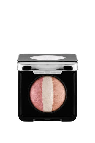 Flormar Baked Blush-On Highly Pigmented & Matte Finish Baked Blush 4g - 053 Pinky Trio Chivela