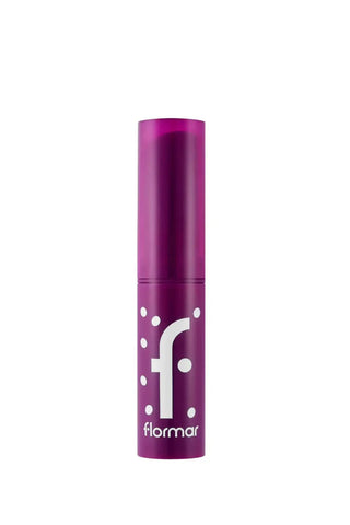 Flormar Blackberry Flavored Coloring & Nourishing Lip Balm 3g - 002 Black Mulberry - By Baano