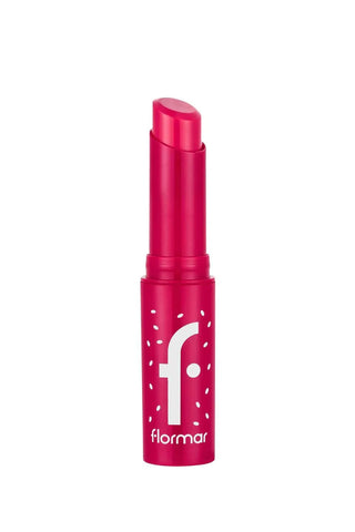 Flormar Blackberry Flavored Coloring & Nourishing Lip Balm 3g - 003 Strawberry - By Baano