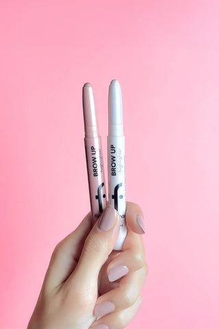 Flormar Brow Up Soft Textured & Intense Shimmer Lift Under Eyebrow Highlighter Pencil 1.4g - 002 Rosegold - By Baano