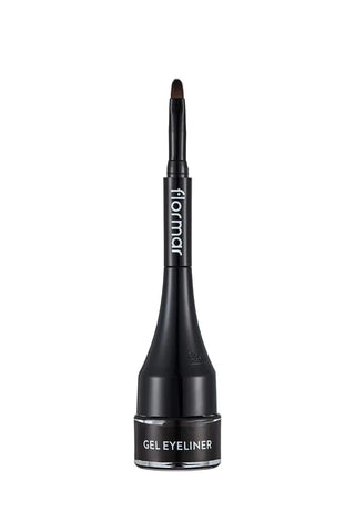 Flormar Highly Pigmented & Matte Finish Creamy Gel Eyeliner - 001 Gel Black - By Baano