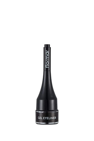 Flormar Highly Pigmented & Matte Finish Creamy Gel Eyeliner - 001 Gel Black - By Baano