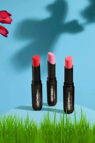 Flormar Lightweight Lip Powder Highly Pigmented & Ultra Light Lipstick with Matte Finish 3g - 016 Flormar Pink Chivela