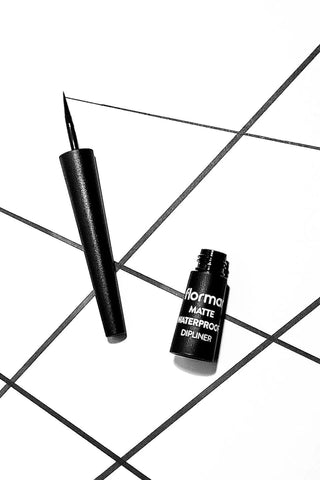 Flormar Matte Waterproof Highly Pigmented & Waterproof Dipliner with Matte Finish 2.5ml - By Baano