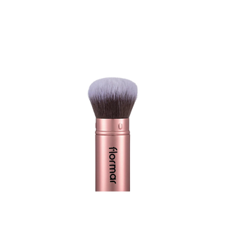 Flormar Multipurpose Kabuki Makeup Brush with Lift Lid & Portable - 003 Chivela
