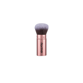 Flormar Multipurpose Kabuki Makeup Brush with Lift Lid & Portable - 003 Chivela