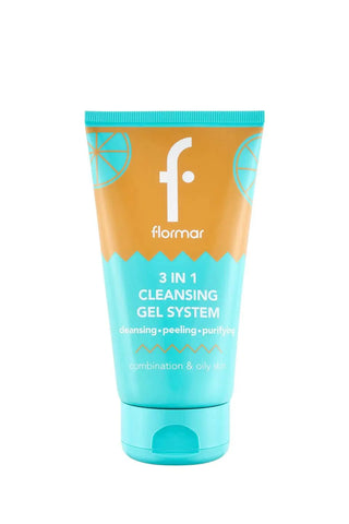 Flormar Peeling/Facial Cleansing Gel with Citrus Extracts for Combination & Oily Skin 150ml - By Baano