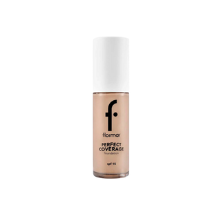 Flormar Perfect Coverage Highly Pigmented & Semi-gloss Finish SPF15 Foundation 30ml - 101 Pastelle - By Baano