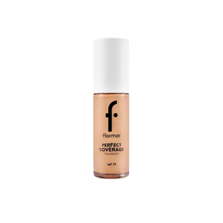 Flormar Perfect Coverage Highly Pigmented & Semi-gloss Finish SPF15 Foundation 30ml - 113 Medium Beige - By Baano