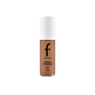 Flormar Perfect Coverage Highly Pigmented & Semi-gloss Finish SPF15 Foundation 30ml - 136 Chesnut - By Baano