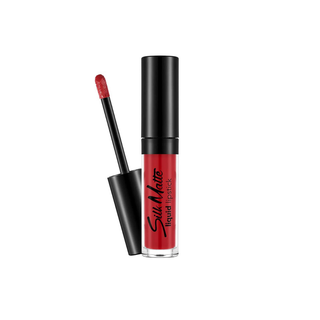 Flormar Silk Matte Highly Pigmented & Moisturizing Liquid Lipstick with Matte Finish 4.5ml - 007 Claret Red Chivela