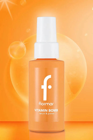 Flormar Vitamin Bomb Serum&Primer 30ml - 000 Yellow - By Baano