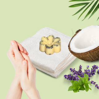 Flower Shaped Lotion Bar - By Baano