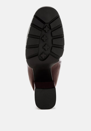 Foxy Faux Leather Croc Chelsea Boots