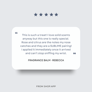 Fragrance Balm - By Baano