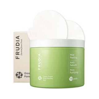 Frudia Green Grape Pore Control Peeling Pad 70 Pcs - By Baano